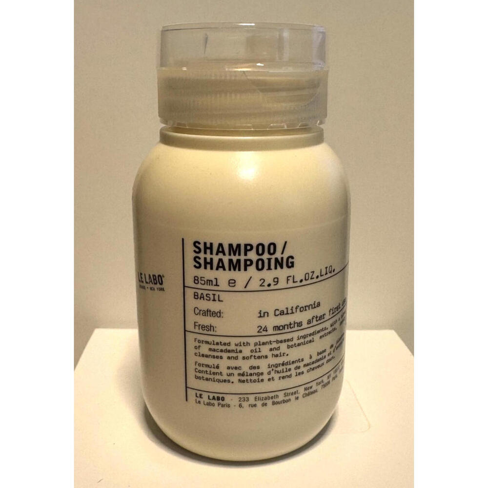 LE LABO 'Basil' Shampoo 2.9oz/85ml Travel Size  NEW